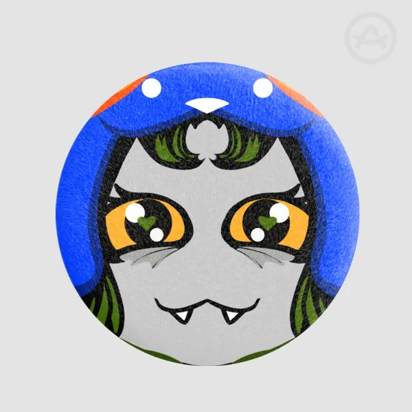 Nepeta Leijon Plush Badge