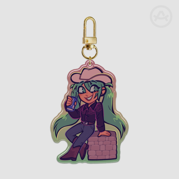 Miku Norteña [Epoxy Keychain]