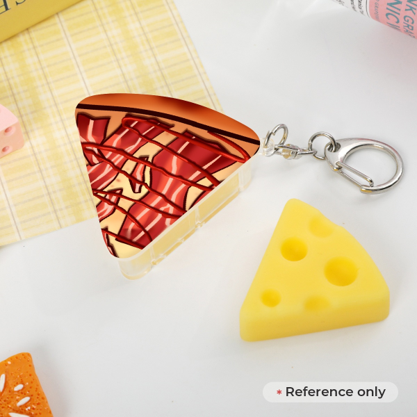 Beacon Pizza Cheese Jelly Keychains