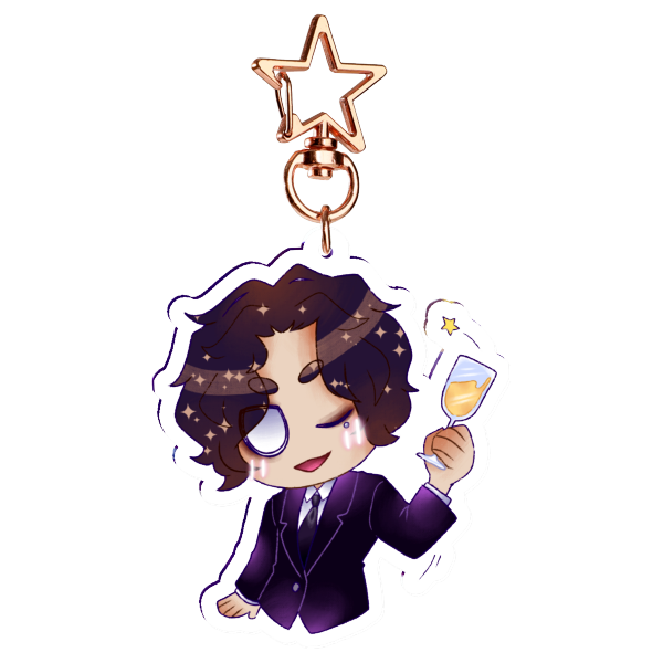 Fukuro Daisuke Keychain