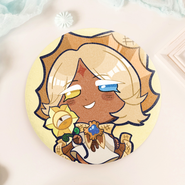 CRK Plush Badge - Pure Vanilla Cookie