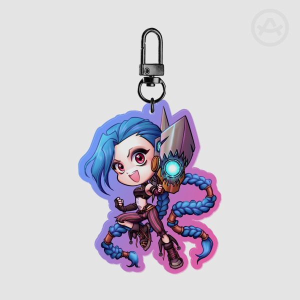 Jinx Acrylic Rainbow Keychain