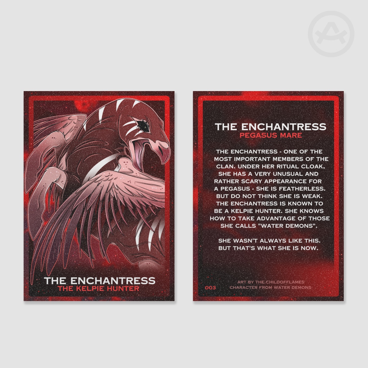 The Enchantress - Water Demons card 003