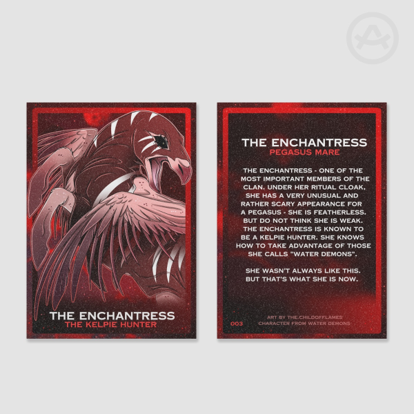 The Enchantress - Water Demons card 003