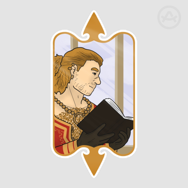 Varric Tethras Die Cut Stickers