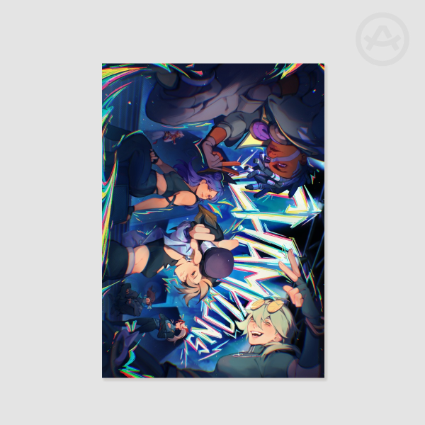 LEAGUE OF LEGENDS MUSICVERSE PRINT