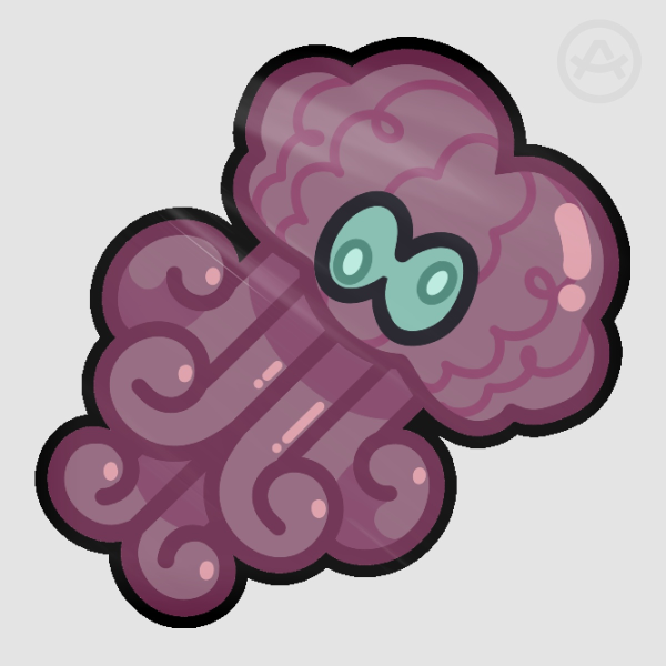 Brainocto Sticker