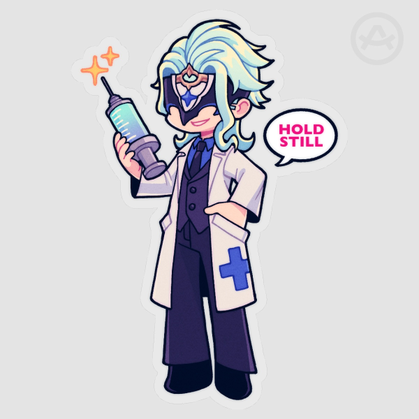 Doctor Dottore Sticker