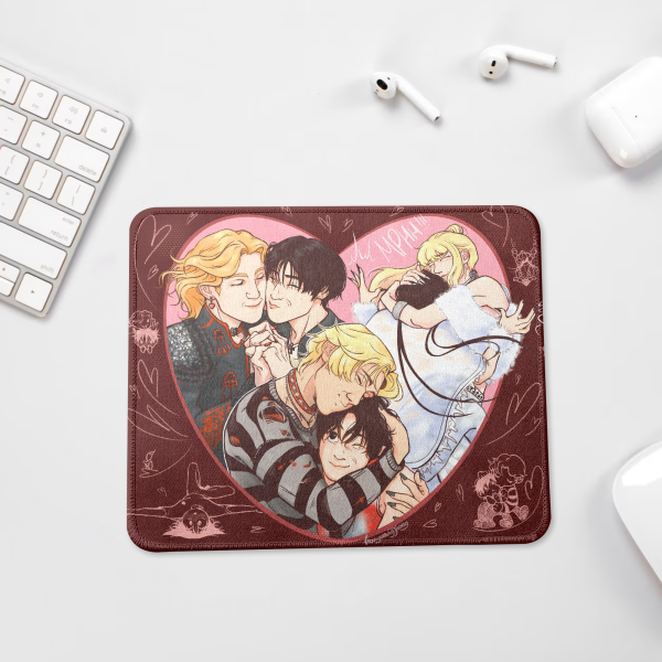 [Mouse Pad] XLOV Haru centered group hug