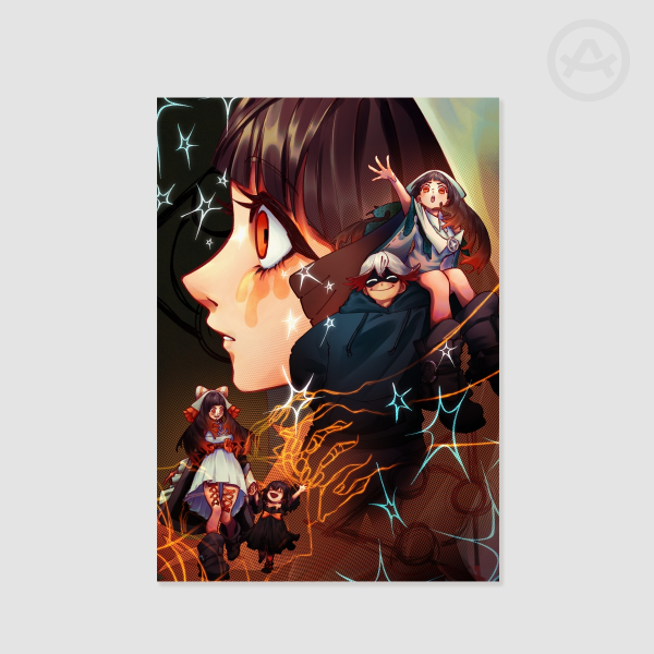 【 Art Print 】"Amo is scared but, Amo will try anyway."