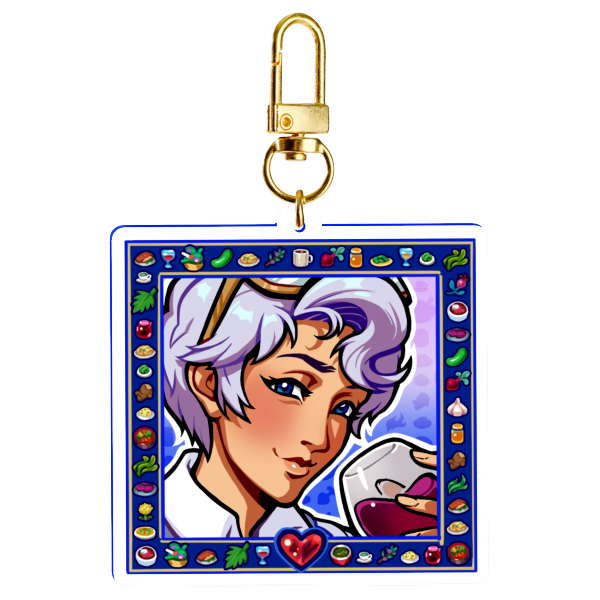 Valen Acrylic Keychain
