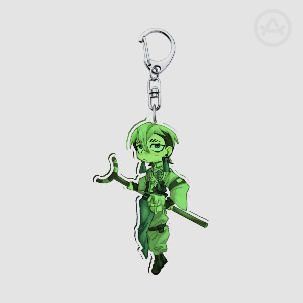 Green Zanka Keychain
