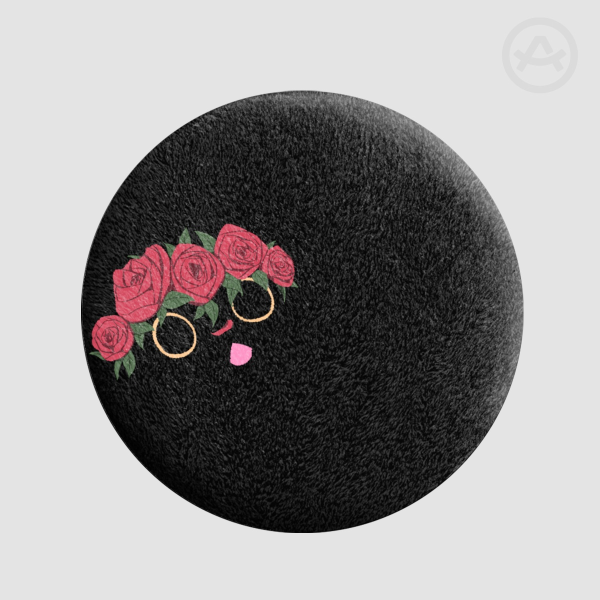 Void with Roses Plush Badge