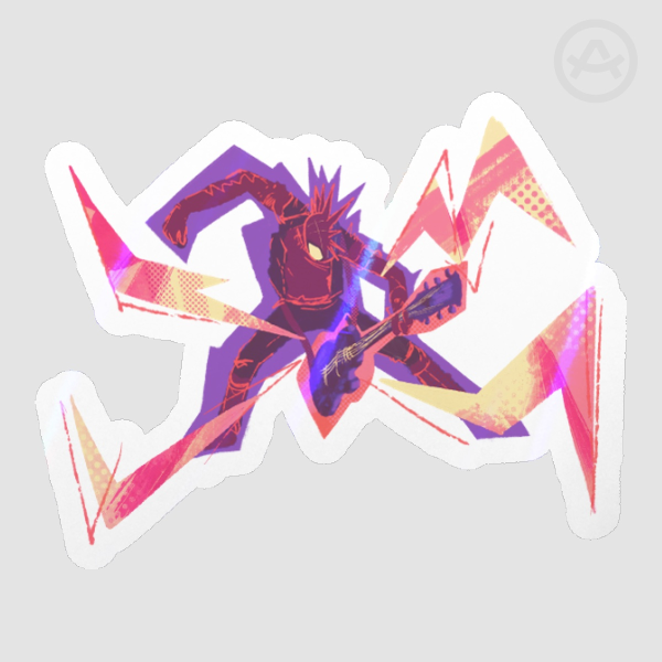 Spider Punk Holo Sticker