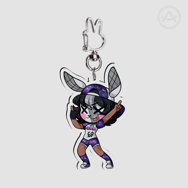 DJ Roadkill Repurpose Keychain