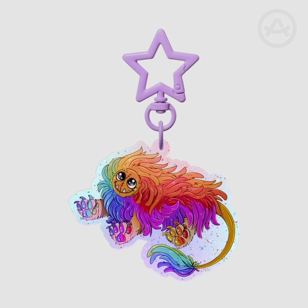 Yarnaby (Poppy Playtime) - Keychain (glittery)