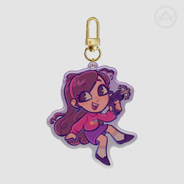 Mabel [Epoxy Keychain]