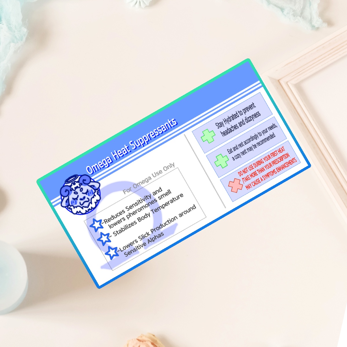 Omegaverse Medicine (Heat Suppressants)