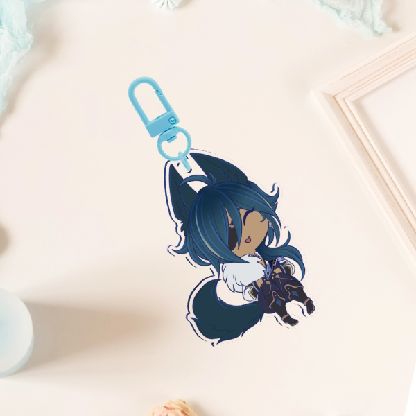 Wolf Kaeya Acrylic Charm