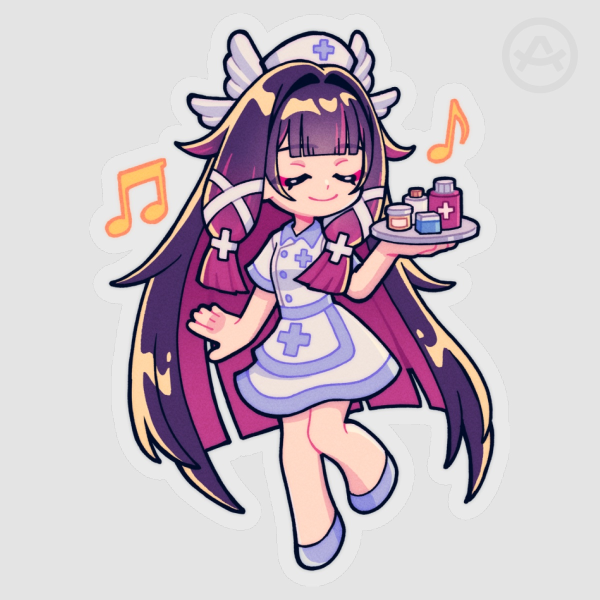 Nurse Columbina Sticker