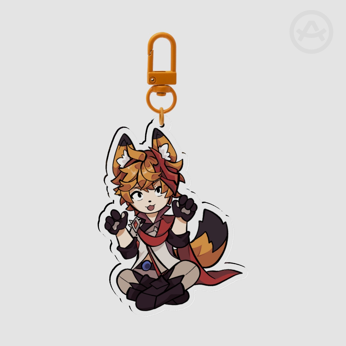 Foxy tartaglia Keychain