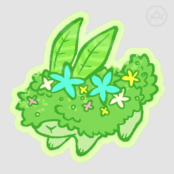 Endfield Flowery Long-Ear Sticker