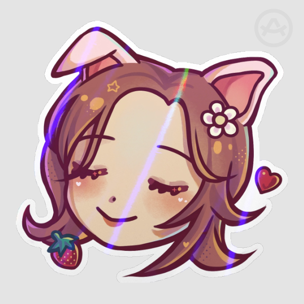 Nana Hachi Komatsu Holo sticker