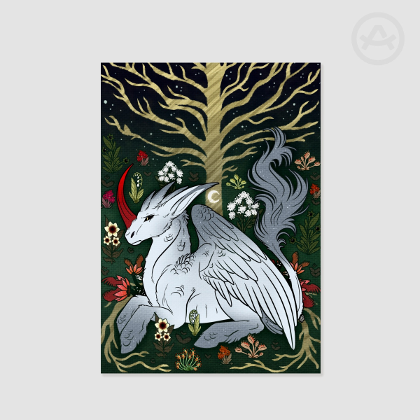 Unicorn in Captivity (Heimdall - Water Demons) Poster