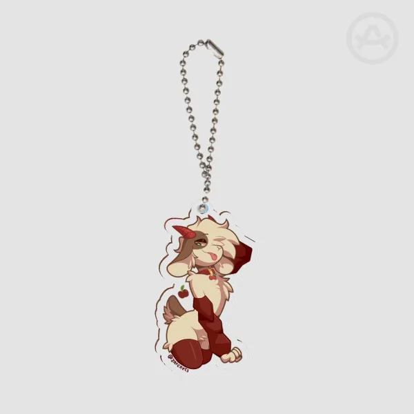 Apple // Acrylic Keychains