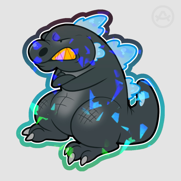 Godzilla Stickers
