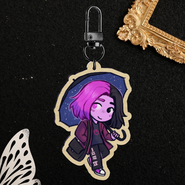 Nova | Wood Keychain