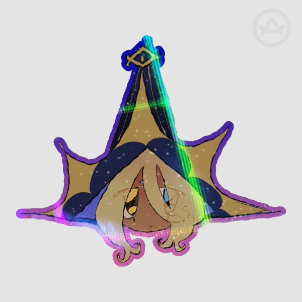 Truthless Recluse Moe Die-Cut Sticker