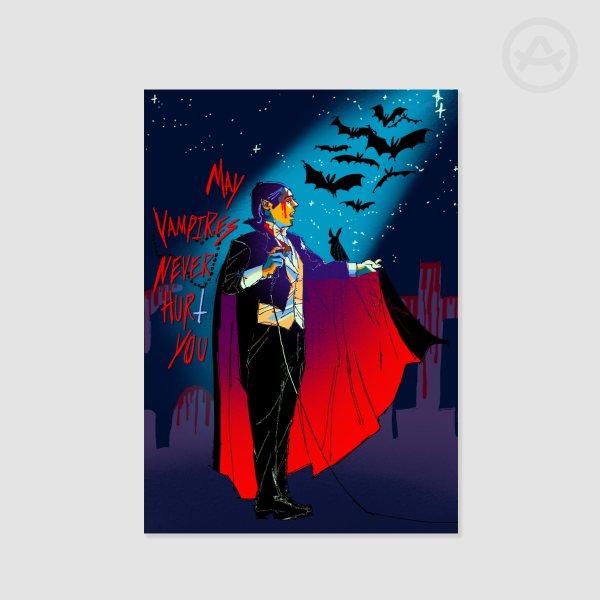 Gerard Way ‘Vampires will never hurt you’ print