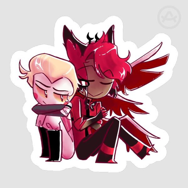 Radioapple Sticker || Quiet Companionship