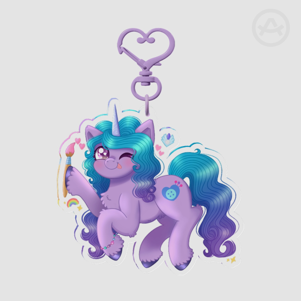 Izzy Moonbow Acrylic Keychain