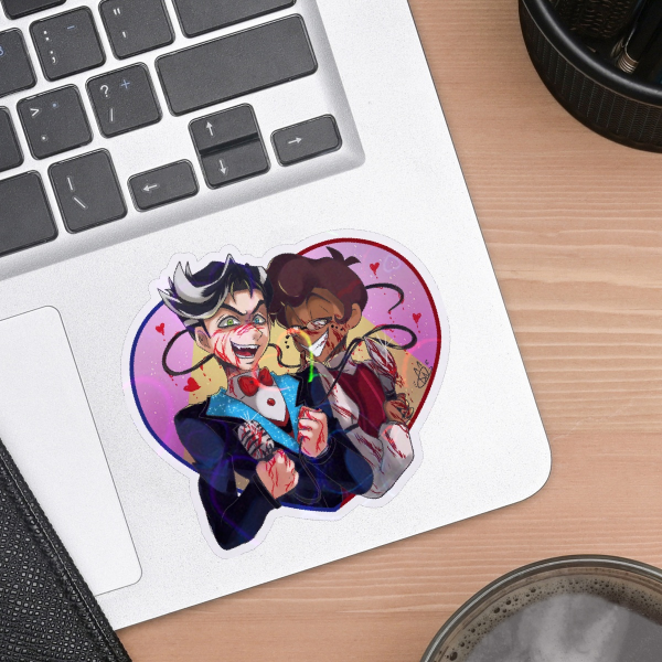 Murdermedia - Hazbin Hotel Sticker