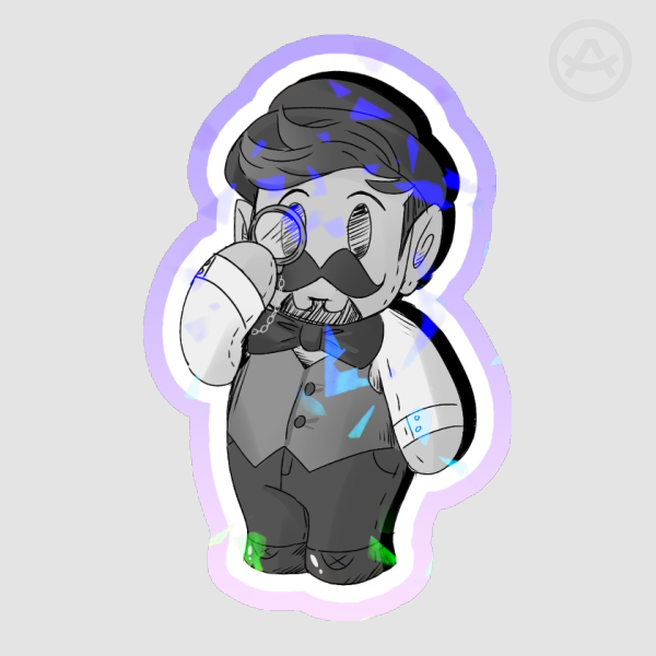 JJ Sticker (Monochrome)