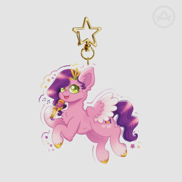 Pipp Petals Acrylic Keychain