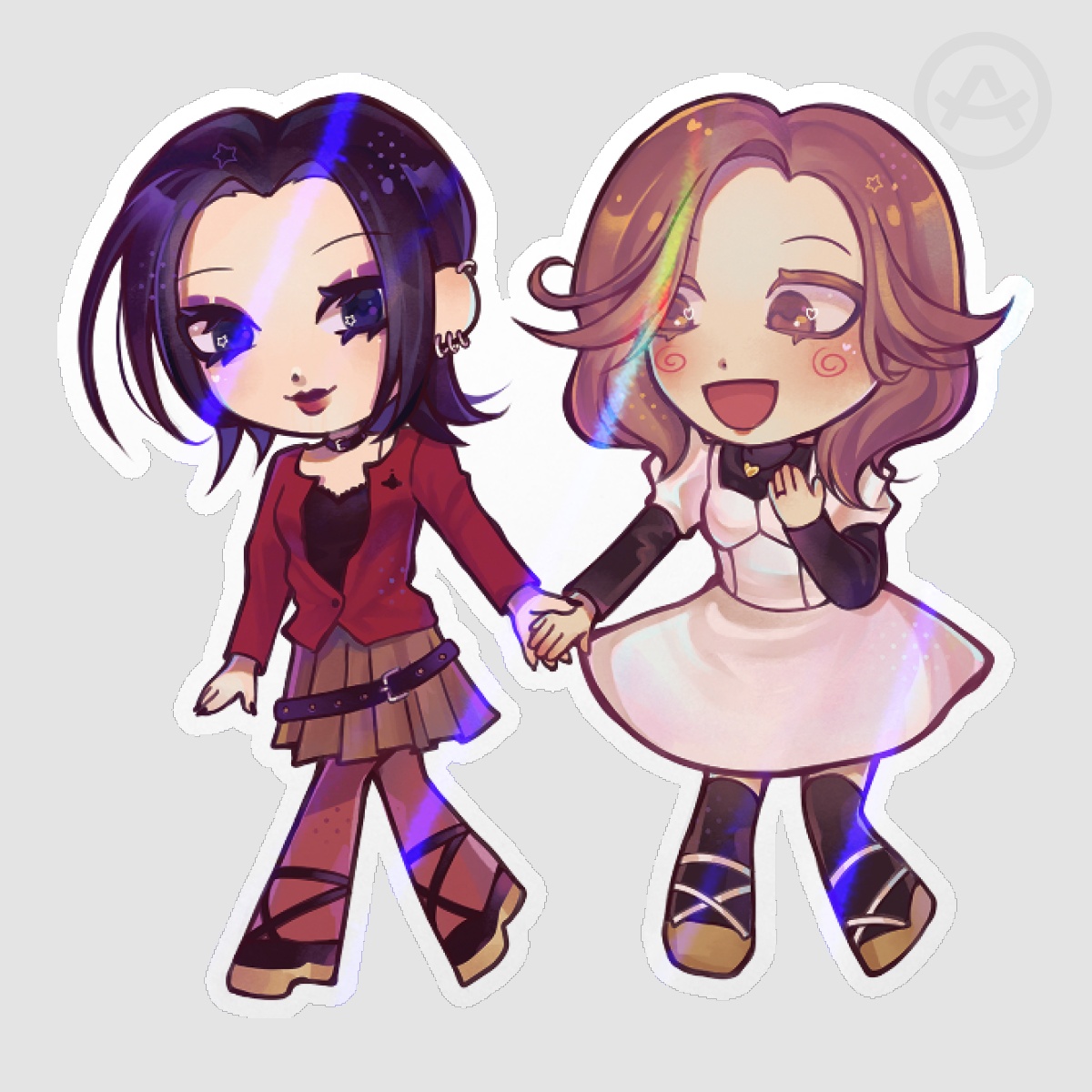 Nana Hachi holo sticker
