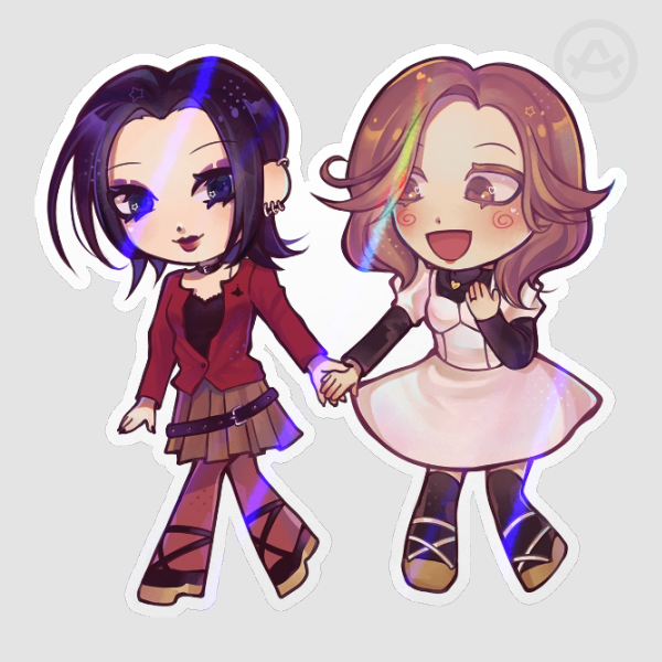 Nana Hachi holo sticker