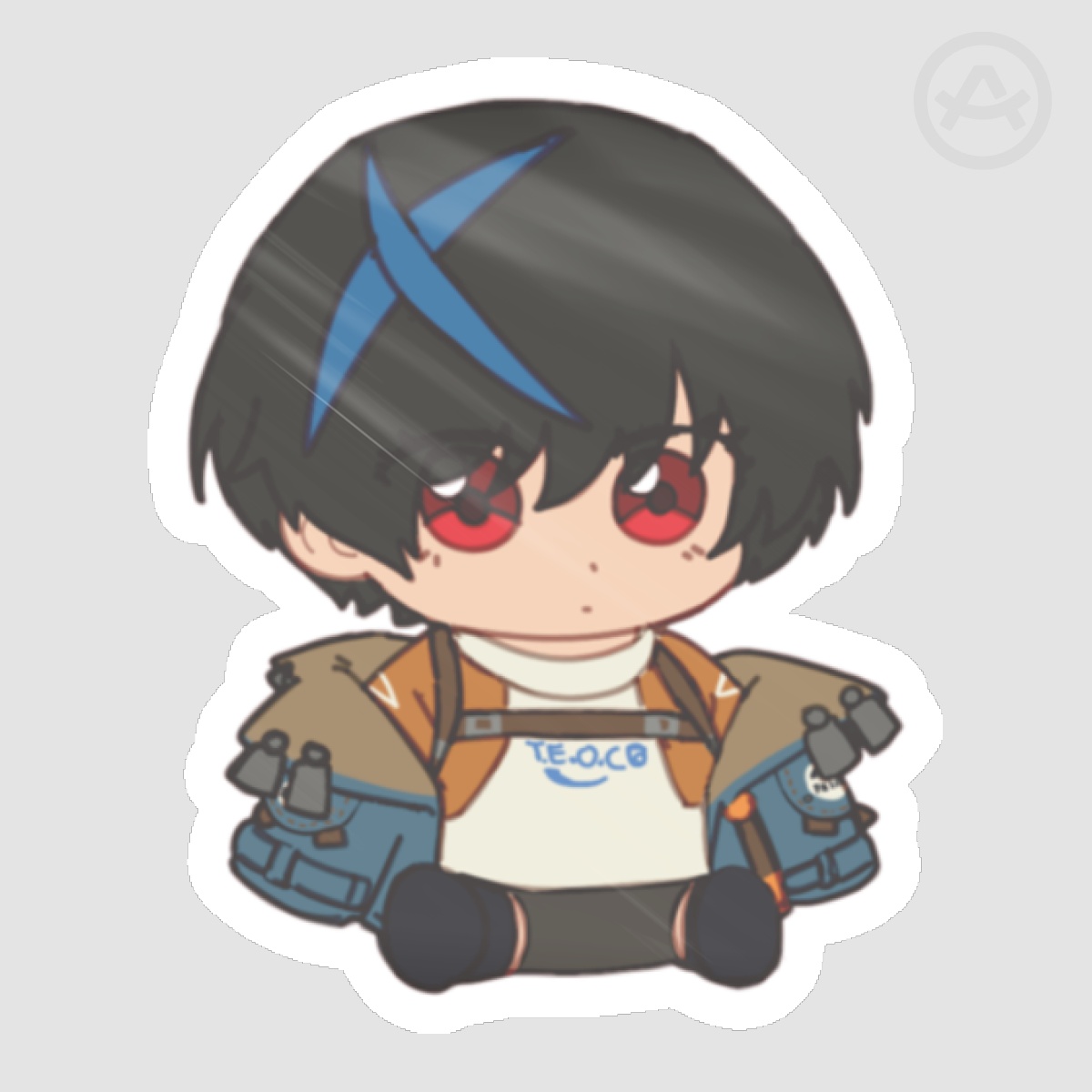 Unika Kiske Sticker