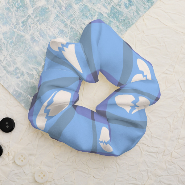 Neo's Gingham Round Scrunchie: Version 1