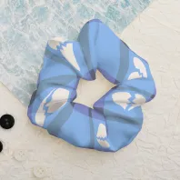 Neo's Gingham Round Scrunchie: Version 1