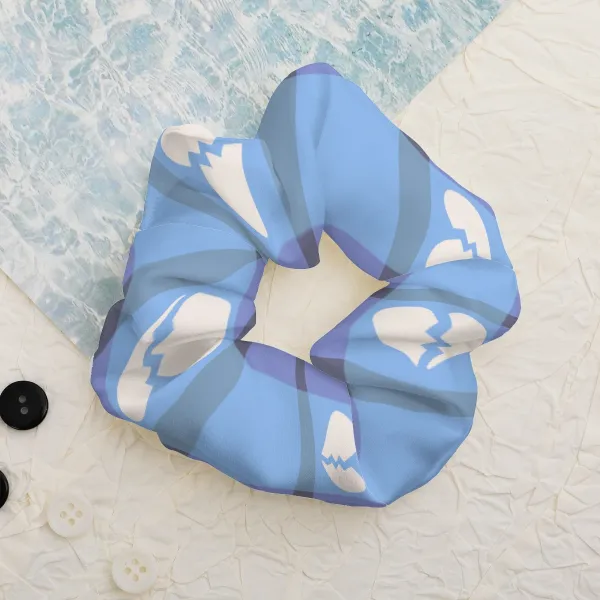 Neo's Gingham Round Scrunchie: Version 1