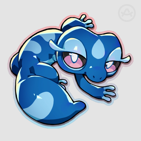 Gecqua Sticker