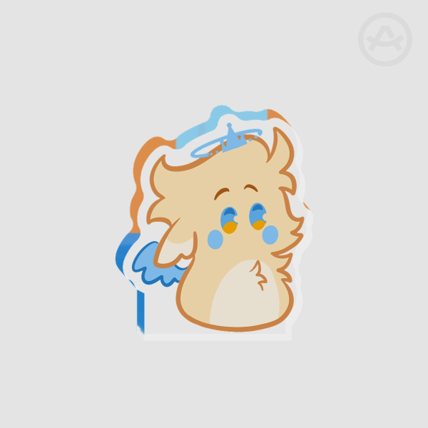 Angel Lucifer Dumpling thick acrylic