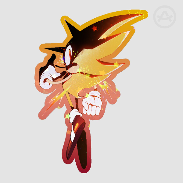 Super Sonic Sticker