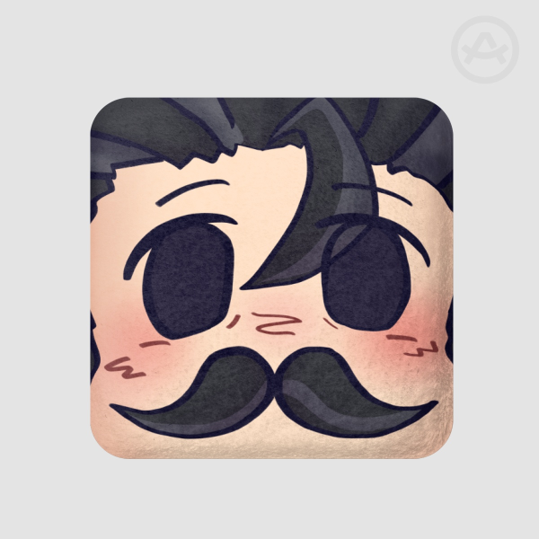 Mumbo Jumbo Square Plush Badges