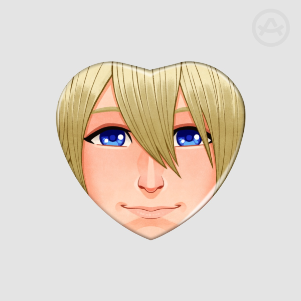 KH Heart Badge Namine