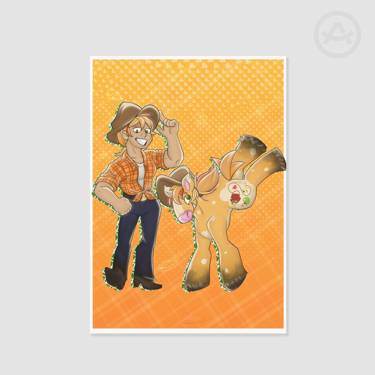 Apple Jack Print
